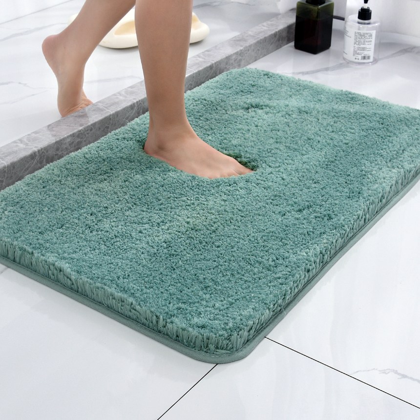 애플민트 빨아쓰는 호텔 주방 욕실 먼지없는 부드러운 발매트, 8.사파이어그린 22,900원