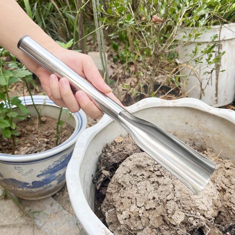 좁은 모종삽 분갈이 꽃삽 이식삽 원예 화분, 2개 8,600원