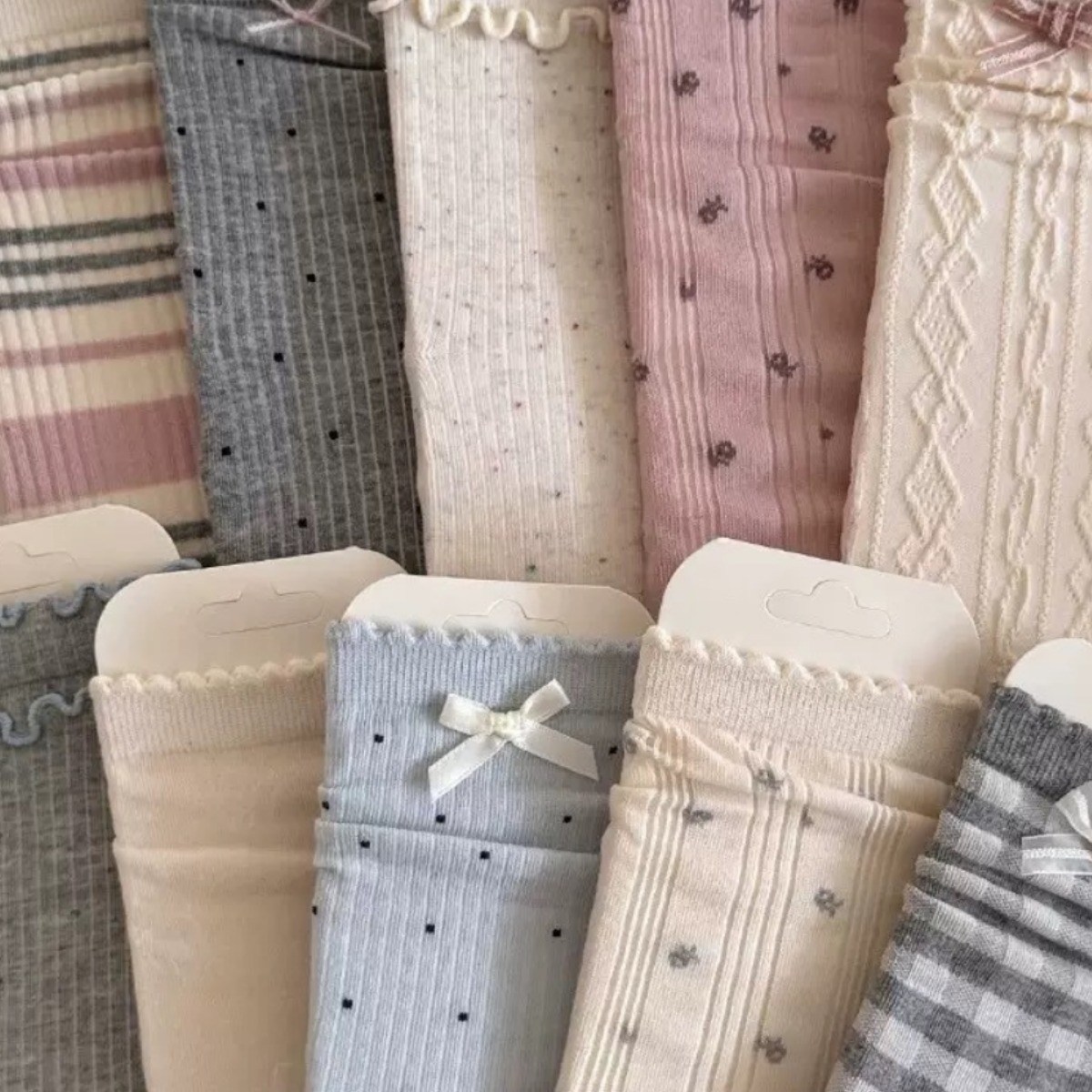 럽니드삭스 10켤레 여성용 러블리코디 양말 14,900원