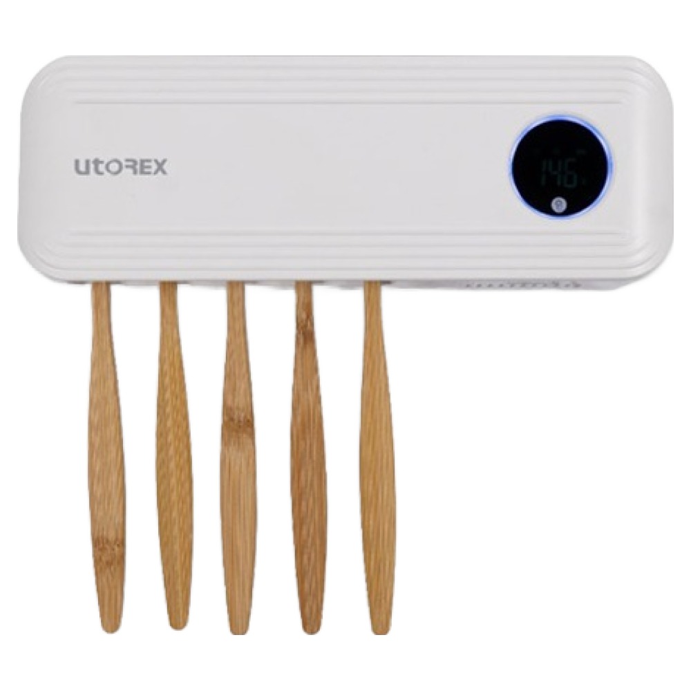 유토렉스 UVC 대용량배터리 모션감지오픈 무선 충전식 칫솔 살균기 25,180원