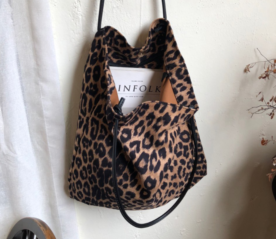 호피레오파드백 스웨이드 백 트렌디한 호피 레오파드 24,080원