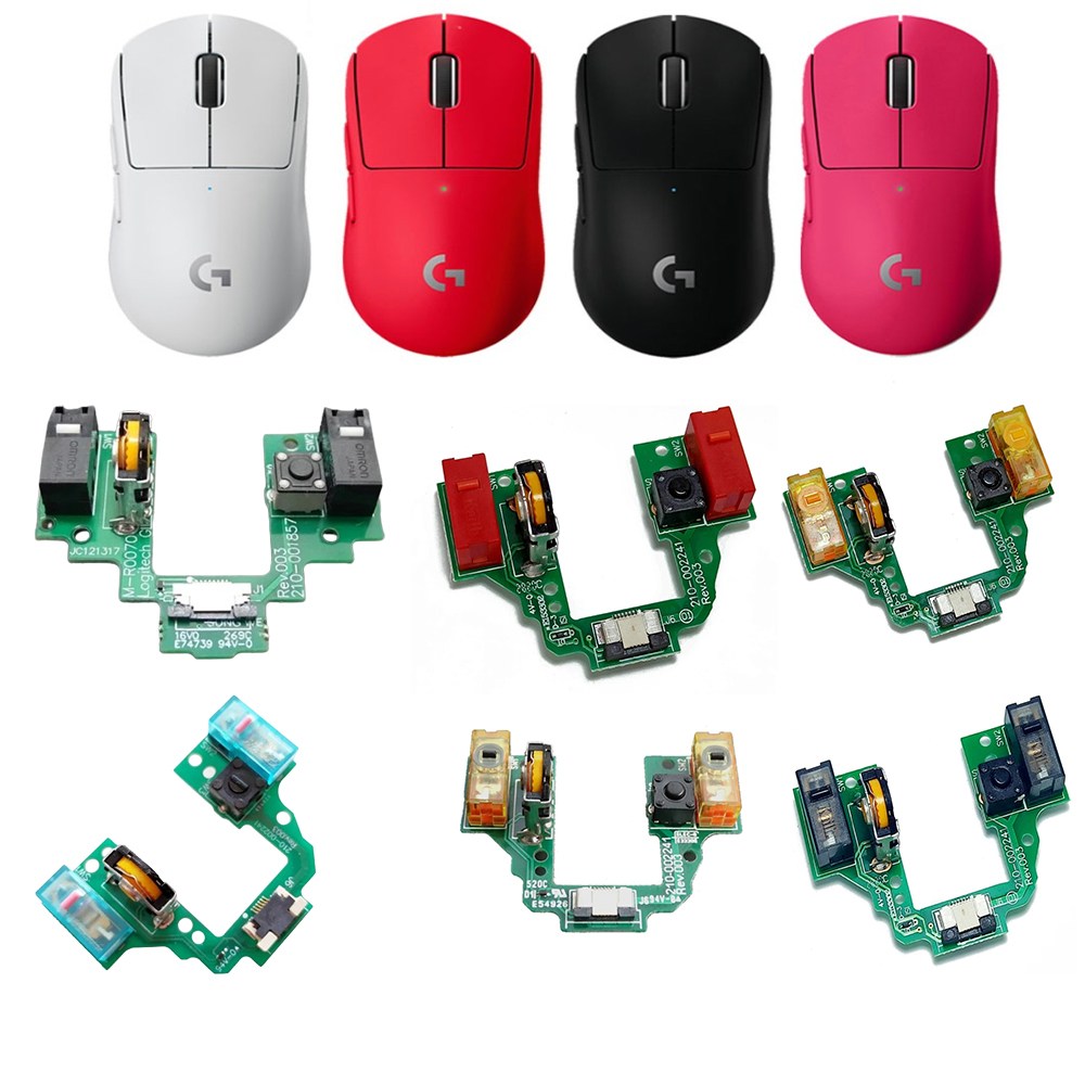 로지텍 지슈라1-G PRO X 슈퍼라이트1 마우스 클릭 스위치  부품 납땜X 옴론 OMRON 핫스왑 교체방식 더블클릭 수리 닛산  kailh OMRON 12,000원