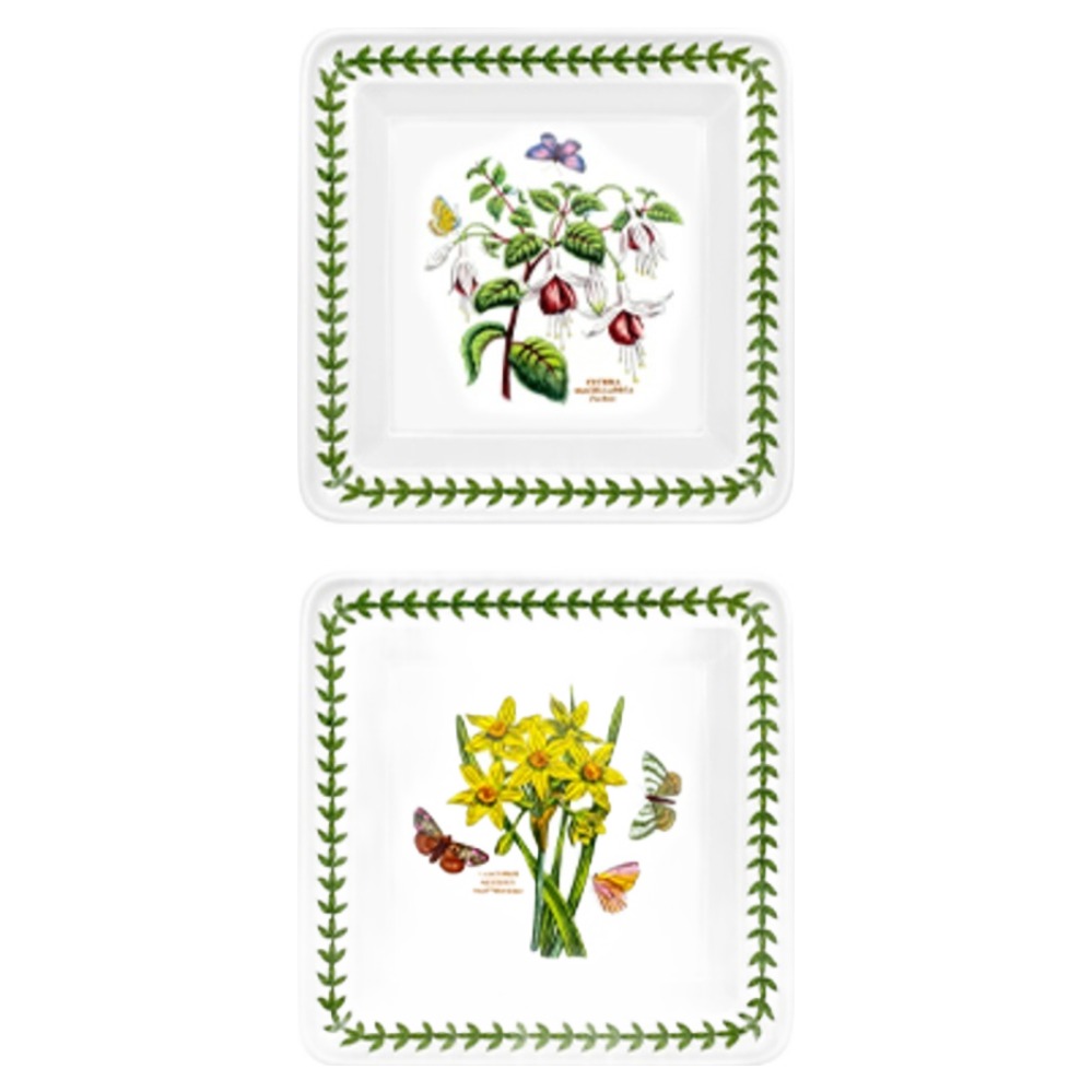 포트메리온 보타닉가든 사각 브래드 접시 지름 18cm x H 2.9cm 29,700원