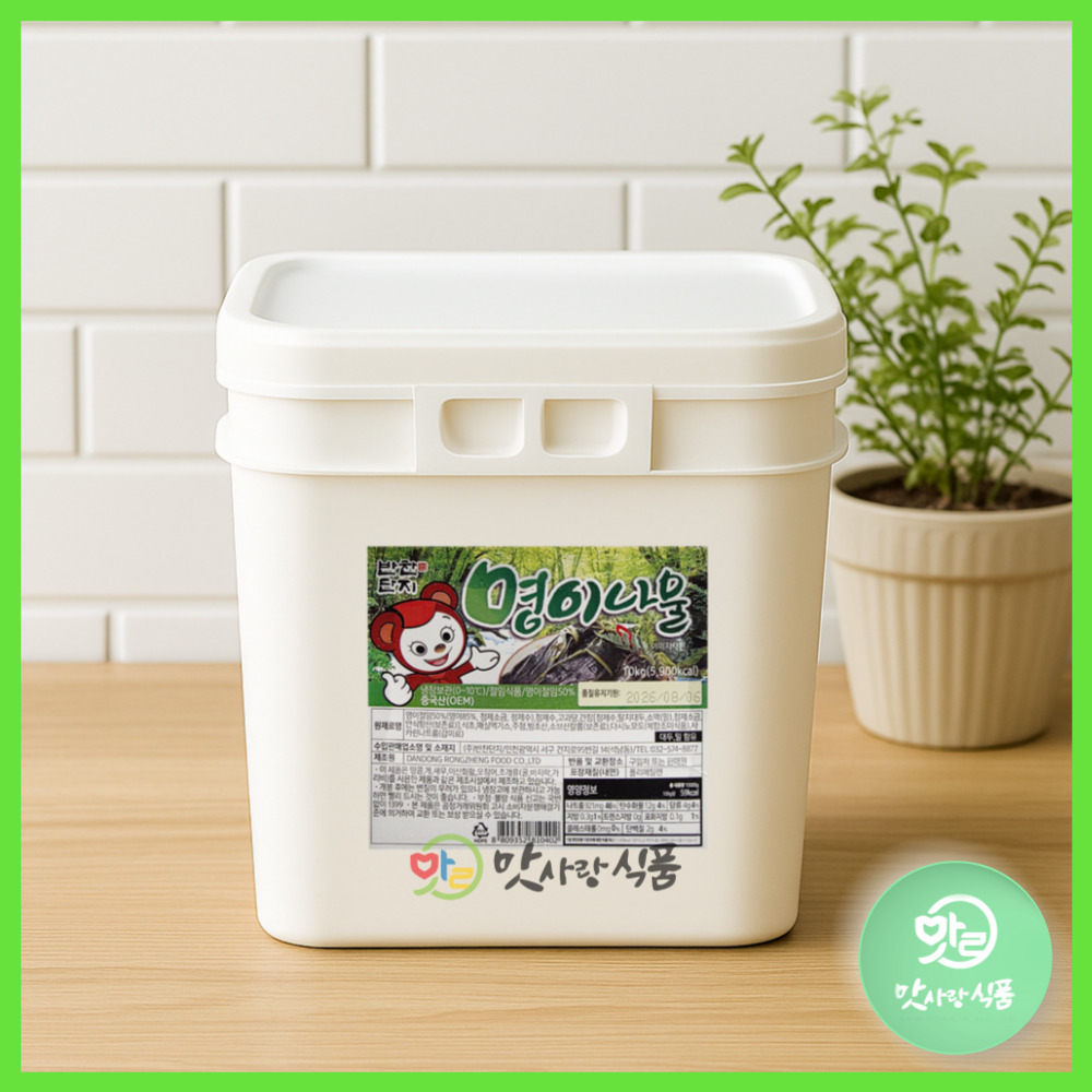 맛사랑식품 반찬단지 명이나물 10kg 51,100원