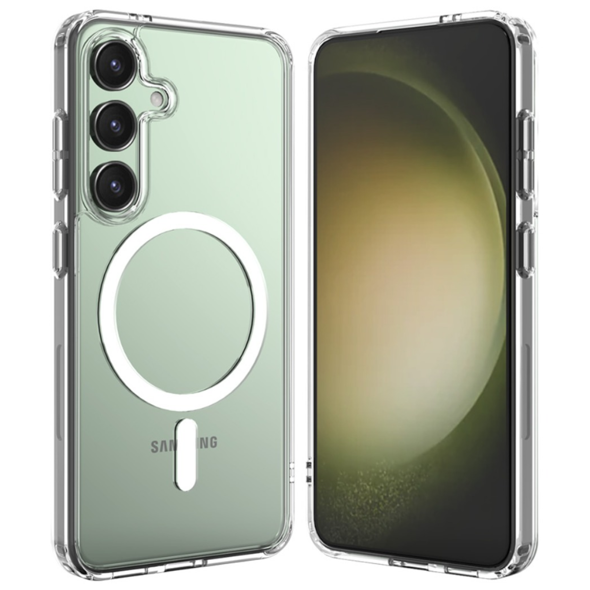 디자인스킨  갤럭시 S24 / 플러스 / 울트라 피닉스 범퍼 맥세이프 올클리어 케이스 23,400원