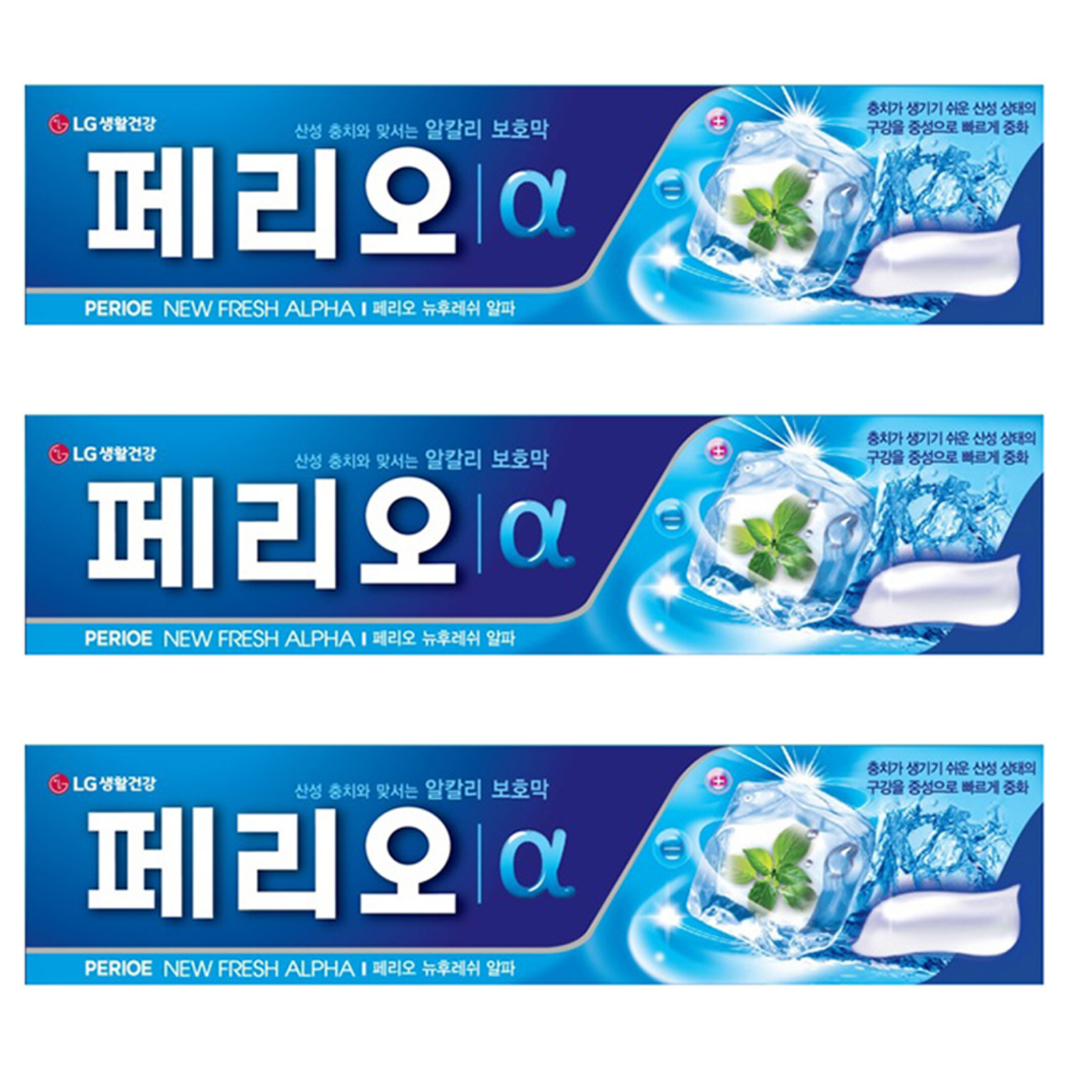 페리오 뉴후레쉬 알파 치약 4,890원