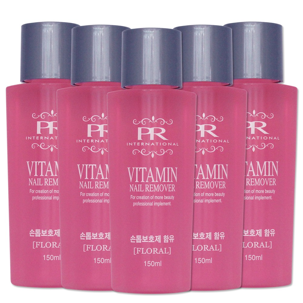 프로랑스 비타민 네일 리무버 플로랄 150ml, 150ml, 5개 7,950원