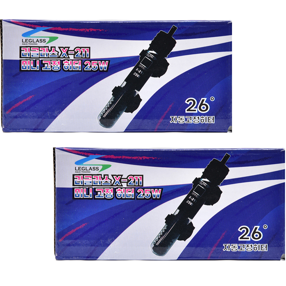 리글라스 관상어용 미니 고정 히터 25W X-211 12,560원