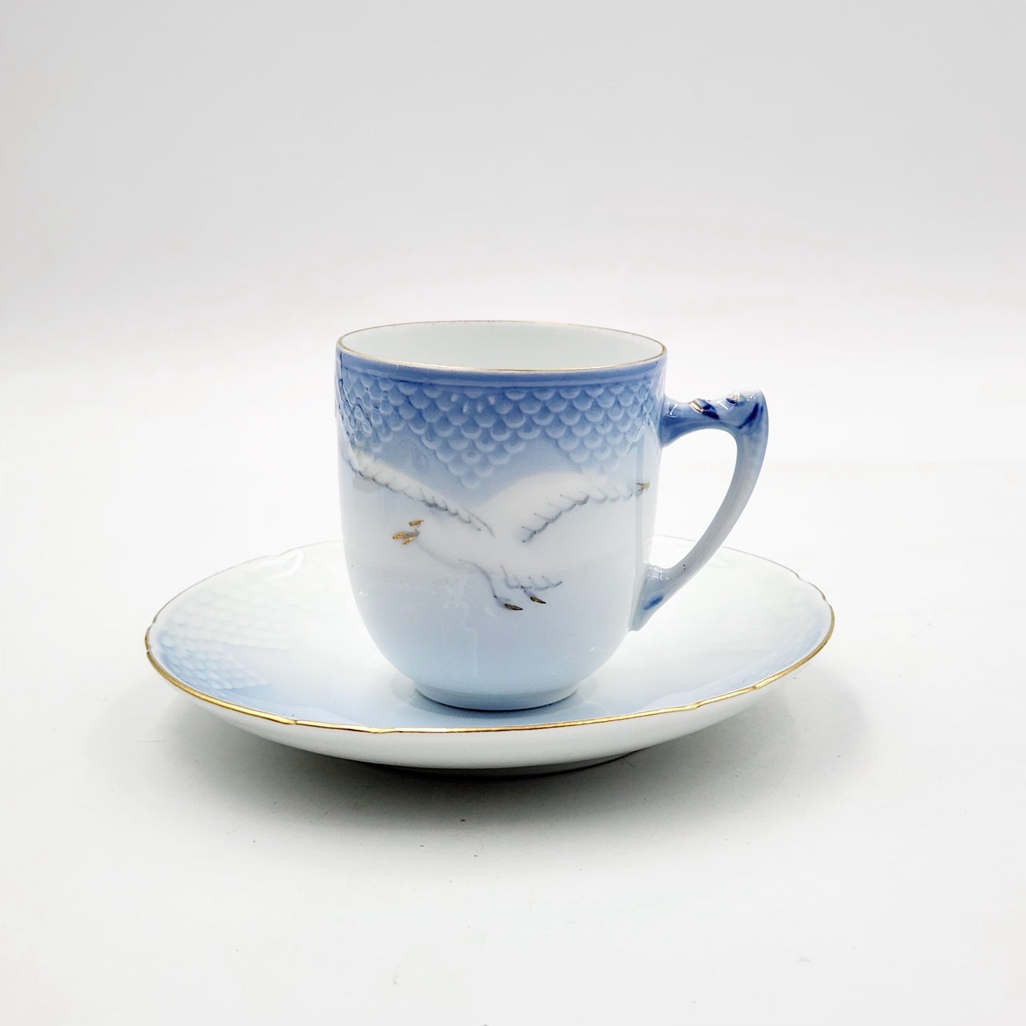 [빈티지] 로얄코펜하겐 빙앤그뢴달 블루시걸 데미타스 커피잔 세트, 1개 29,000원