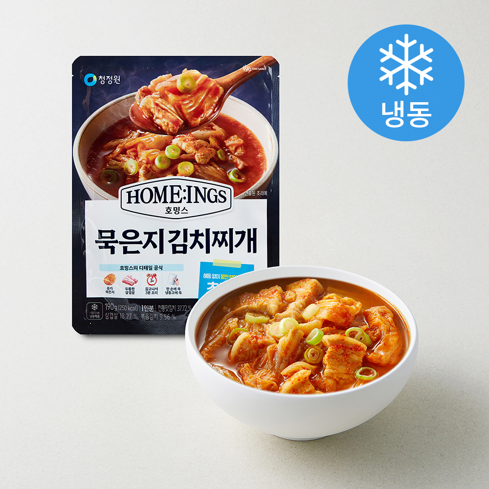 [로켓프레시] 청정원 호밍스 묵은지 김치찌개 (냉동) 5,470원