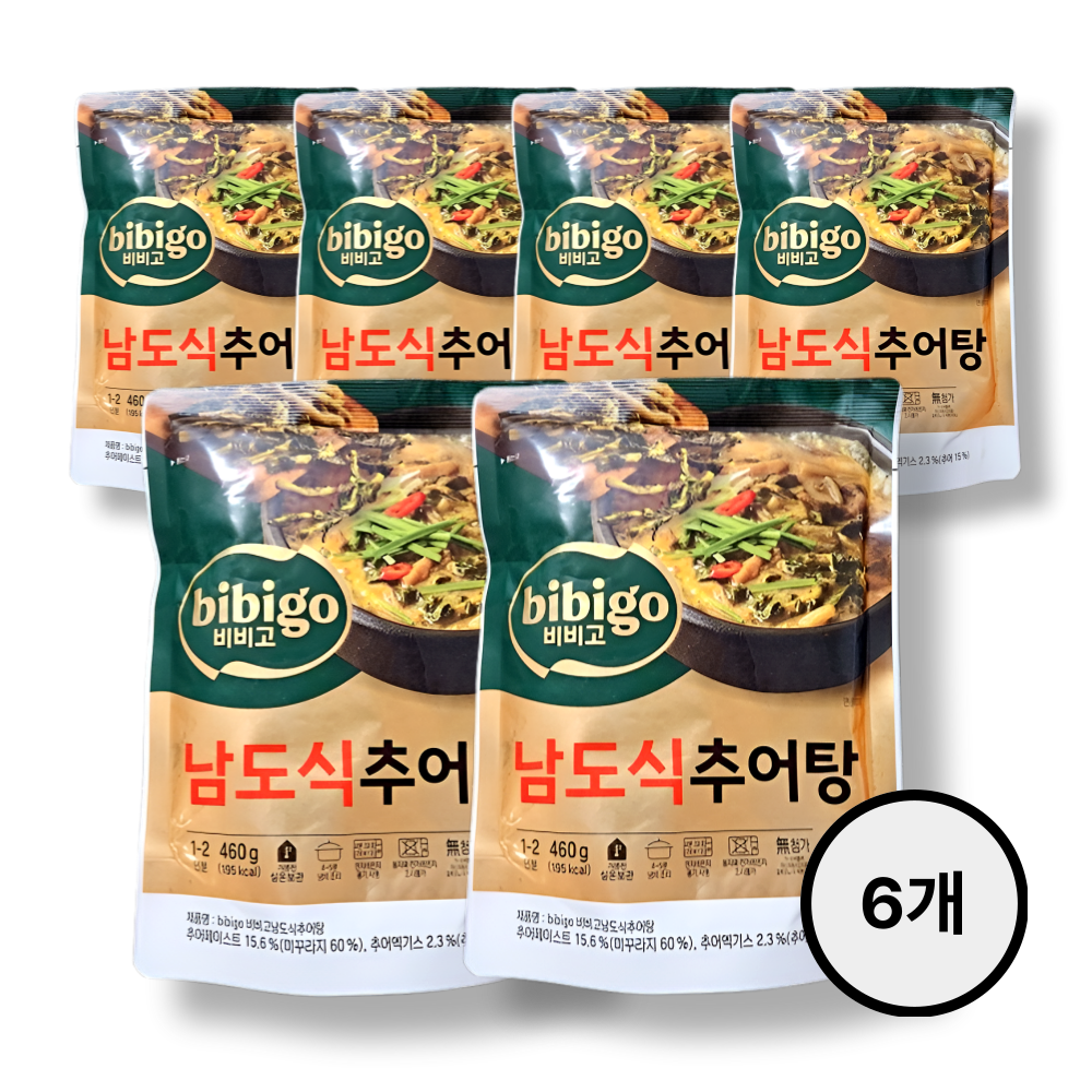 비비고 추어탕 460G 6개, 460g, 6개 33,000원
