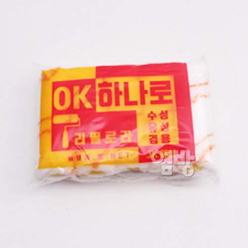 페인트 리필로라 OK 하나로 겸용 4인치_5개/셀프/DIY/옆방, 5개 2,500원