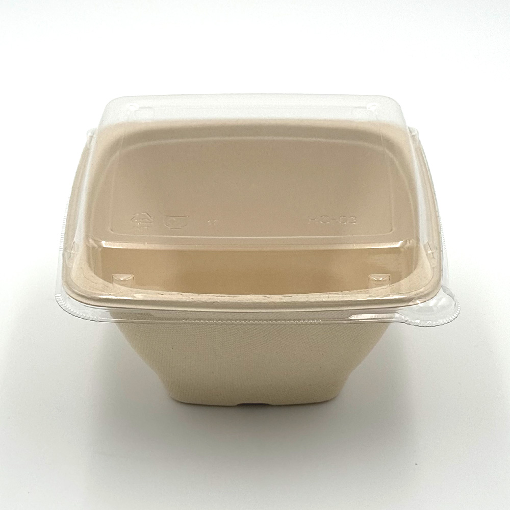 정사각 펄프용기 42온스 1250ml, 1개, 150세트 53,500원