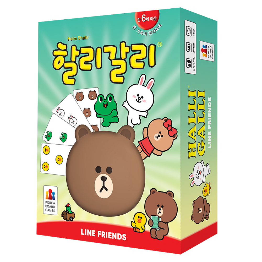 코리아보드게임즈 할리갈리 라인프렌즈 보드게임 57,590원