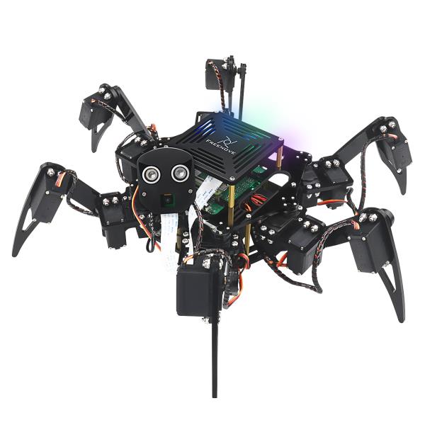 W 측정 ZERO 앱 RASPBERRY NOVE 3 카메라 BIG 4 초음파 키트 HEXAPOD 서보용 B 인식 얼굴 FR 로봇 PI 5 230,270원
