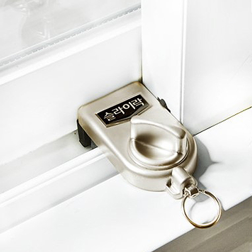 슬라이락 창문 잠금장치 G-106, 중대형, 일반 방창문, 베란다 창문용, 1개 17,500원