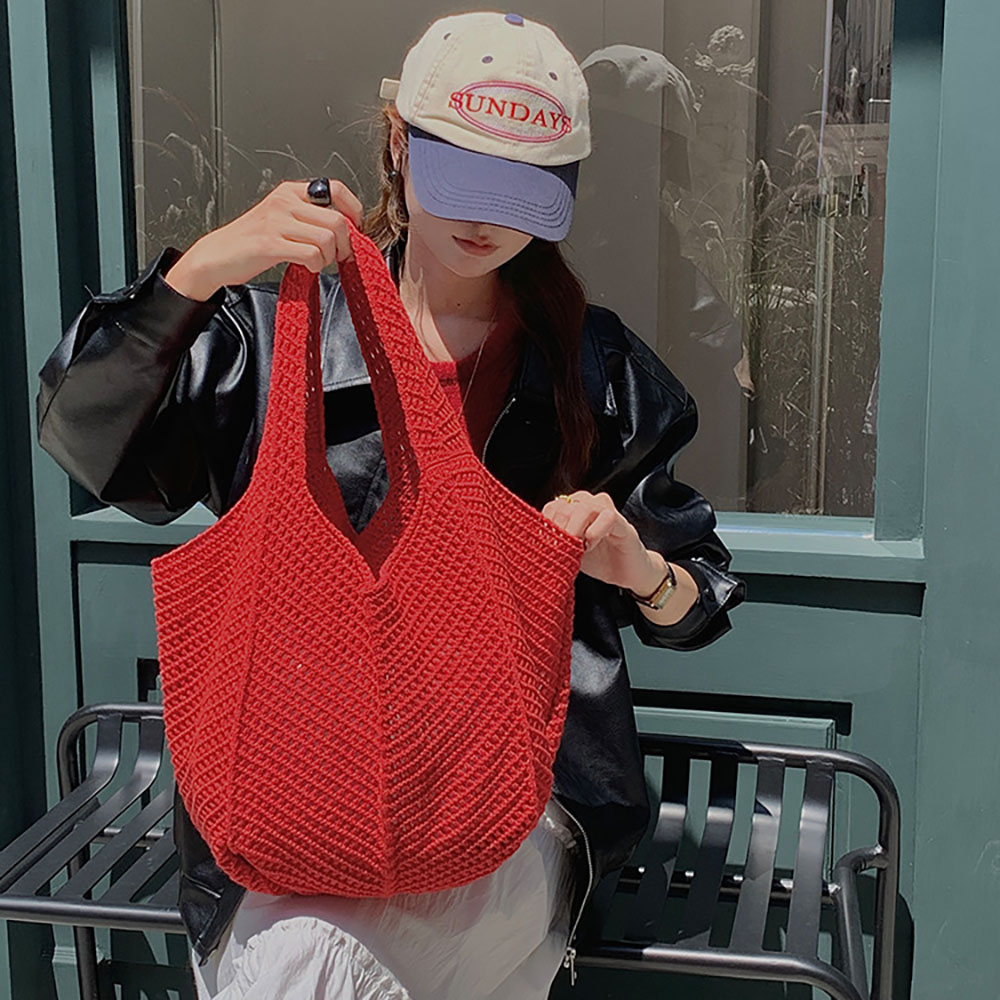 슬로브 손뜨개 니트가방 숄더백 에코백 24,000원