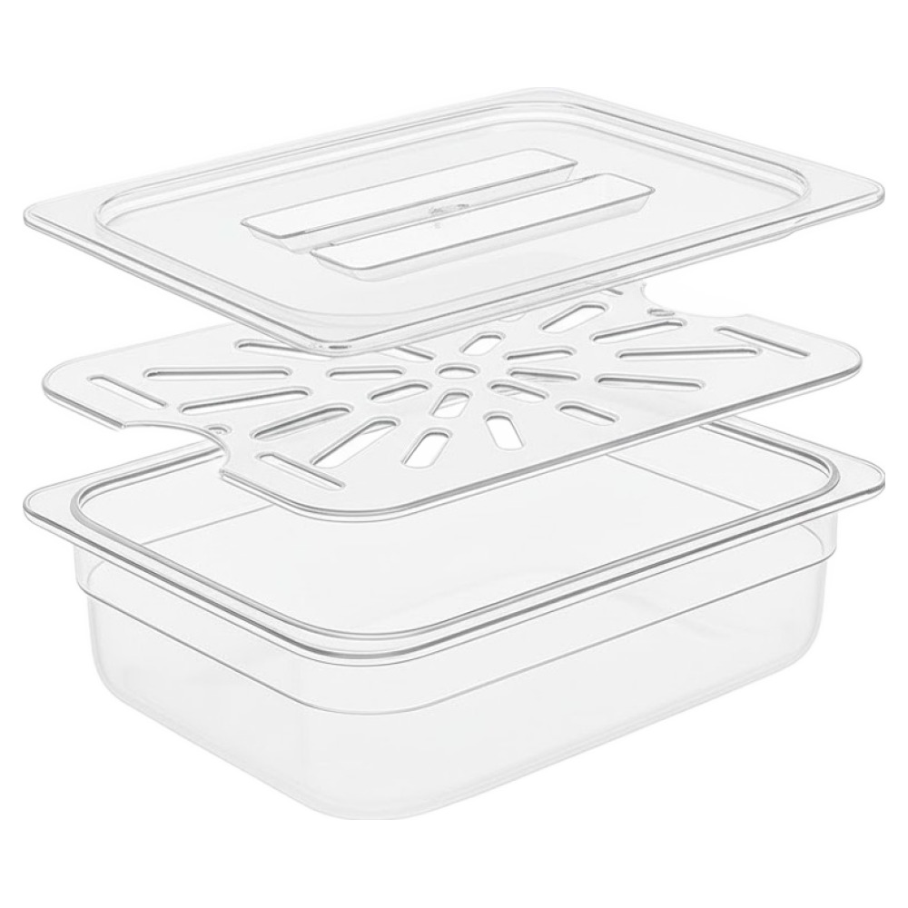 리빙메이트 국산 PC 투명 밧드세트, 1세트, 밧드 + 뚜껑 + 물받이 12,020원