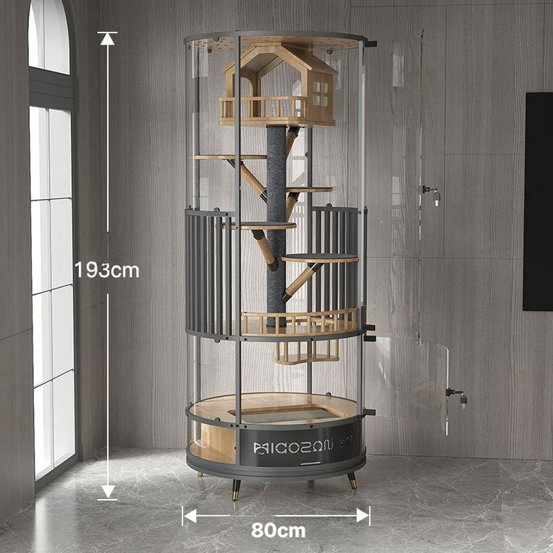 회전 캣타워 펫샵 호텔 360도 회전 대형 케이지 집 2,173,400원