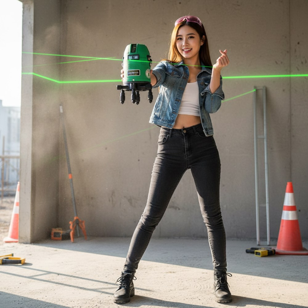 신콘 그린 레이저 레벨기 SG500S 전자식 자동 수평기 4V4H SG-500S 421,000원