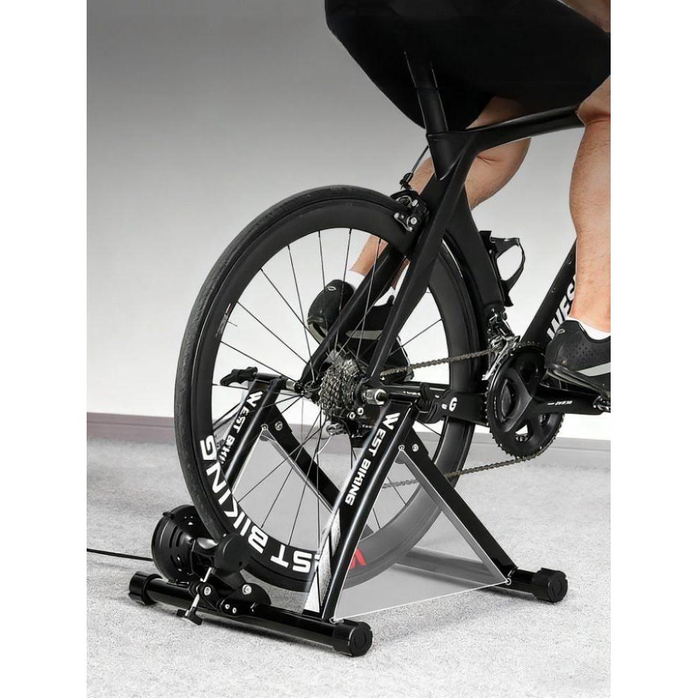 OBLY 자전거스마트로라 스마트로라 실내 사이클 고정형 평로라, 블랙 자기 저항 라이딩 플랫폼 158,700원