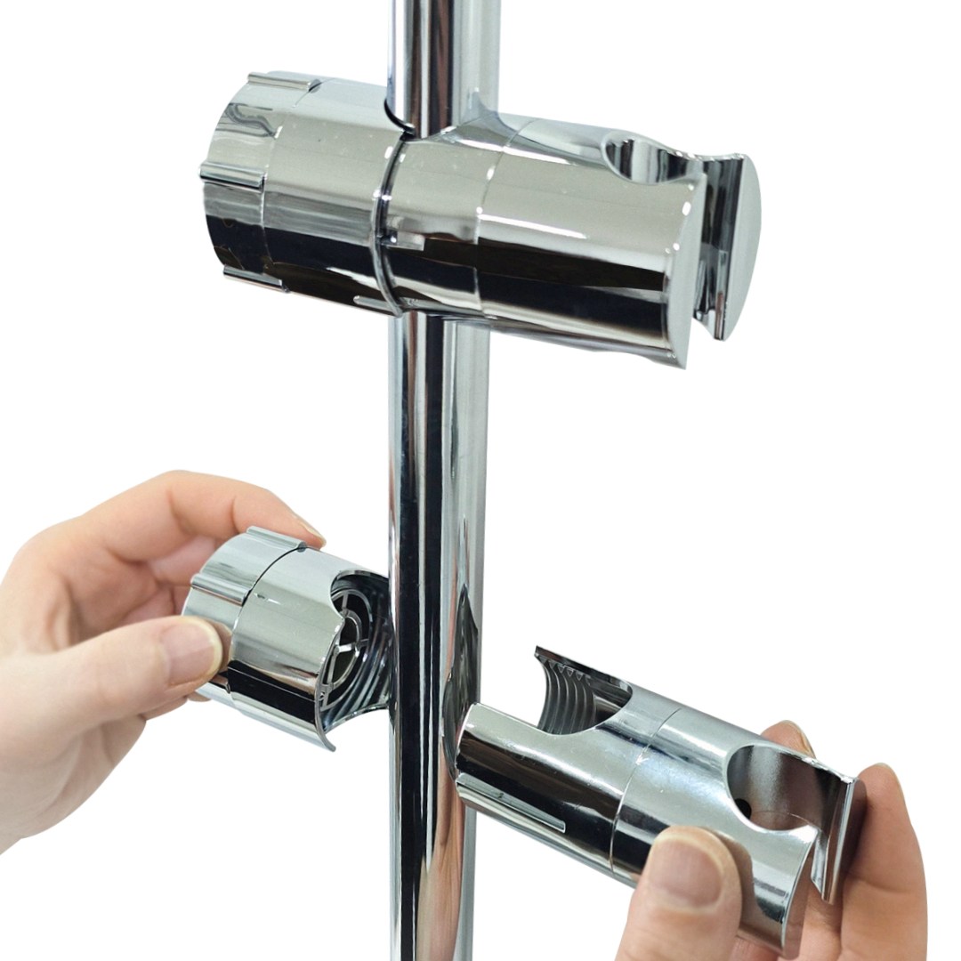 바스텔러 국산 초간단 샤워기거치대 샤워 행거 욕실 슬라이드바 걸이 교체 8,650원