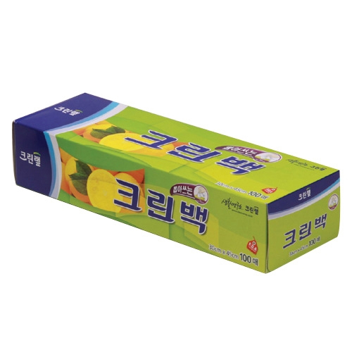 크린랩 크린백 17cmX25xm 100매 일회용봉지 일회용 비닐봉지 위생팩 소분봉투 뽑아쓰는, 1개 21,980원