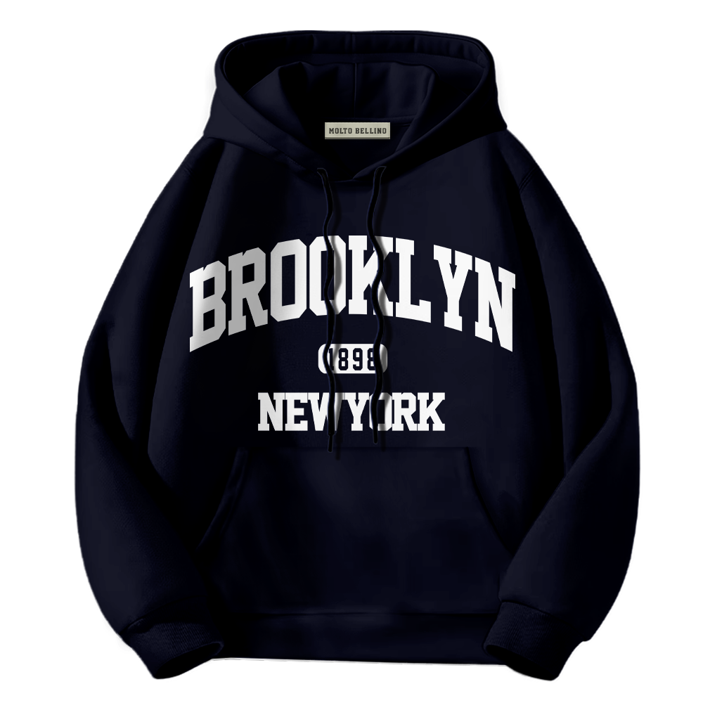 몰토벨리노 기모 ST 브룩클린1898 스탠다드핏 후드티 28,900원