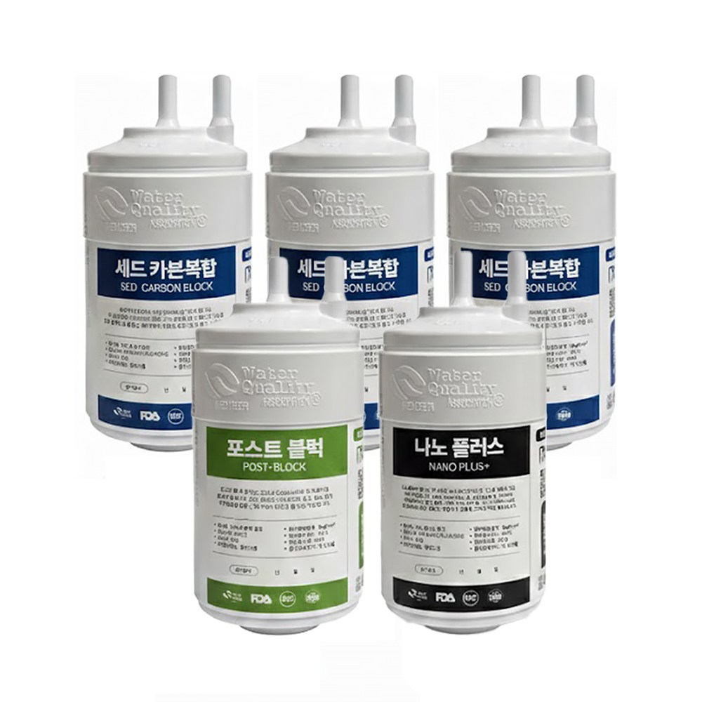 쿠쿠 CP-PS011MS 한뼘정수기필터 1년세트 4인치 호환 3+1+1 28,900원