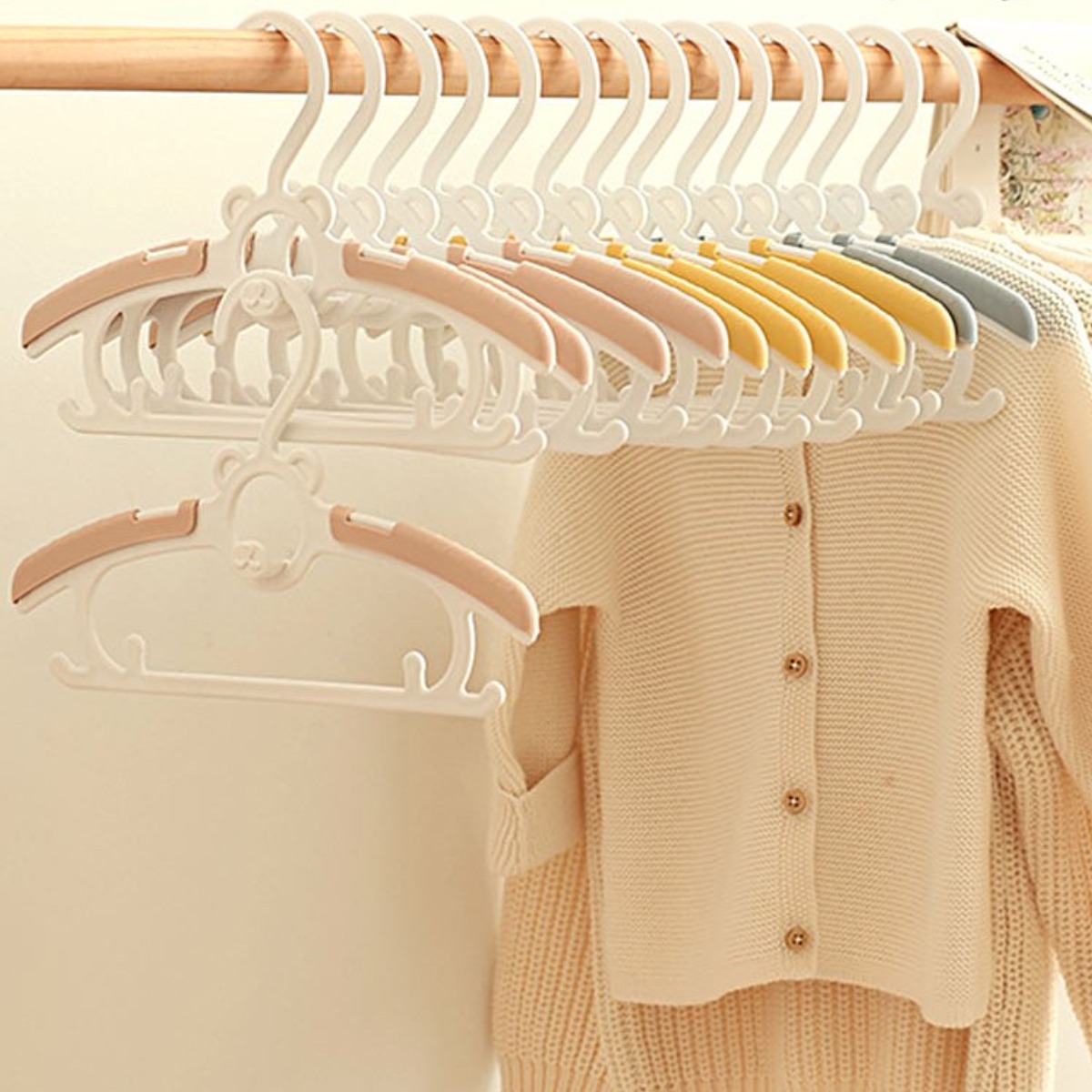 포그망 논슬립 길이조절 아기 유아 어린이 옷걸이, 포그망_그레이, 30개 14,900원