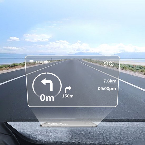 차량용 HUD 헤드업 네비반사필름 디스플레이 부착형 필름 자동차 HUD 반사필름 15X13cm A311 2,690원