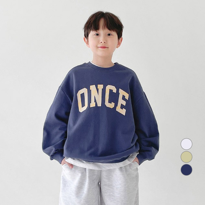 베리클로젯 아동용 원스 바이브 남아 키즈 맨투맨 티셔츠 30,500원