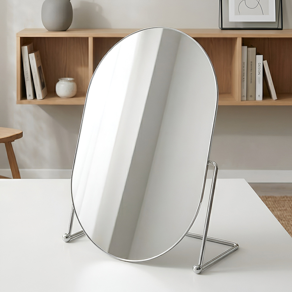 코지웰 회전 각도 조절 탁상거울, 실버 13,960원
