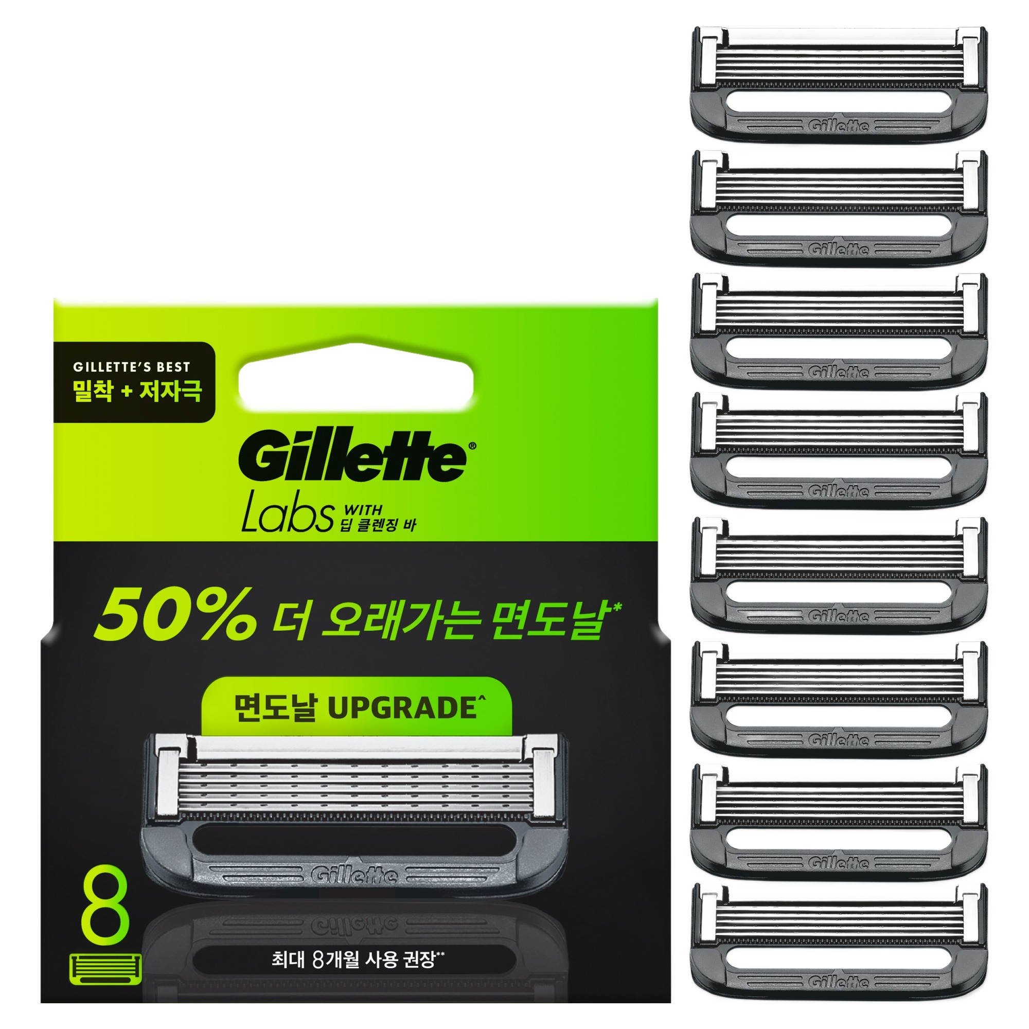 질레트랩스 정품 딥클렌징바 면도날 42,000원