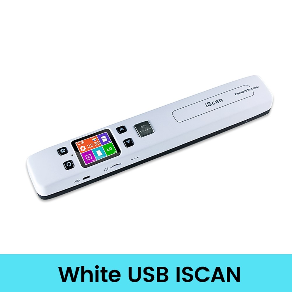 미니 Iscan 문서 및 이미지 스캐너 A4 JPG / PDF Formate Wifi 1050DPI 비즈니스 영수증을위한 고속 휴대용 LCD 디스플 레이 131,000원