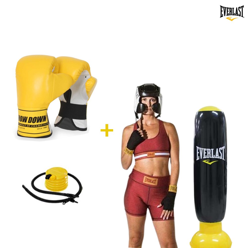 에버라스트 복싱 미니 펀치백 어린이 오뚜기 에어 샌드백+쇼다운 미니 글러브 세트 37,300원