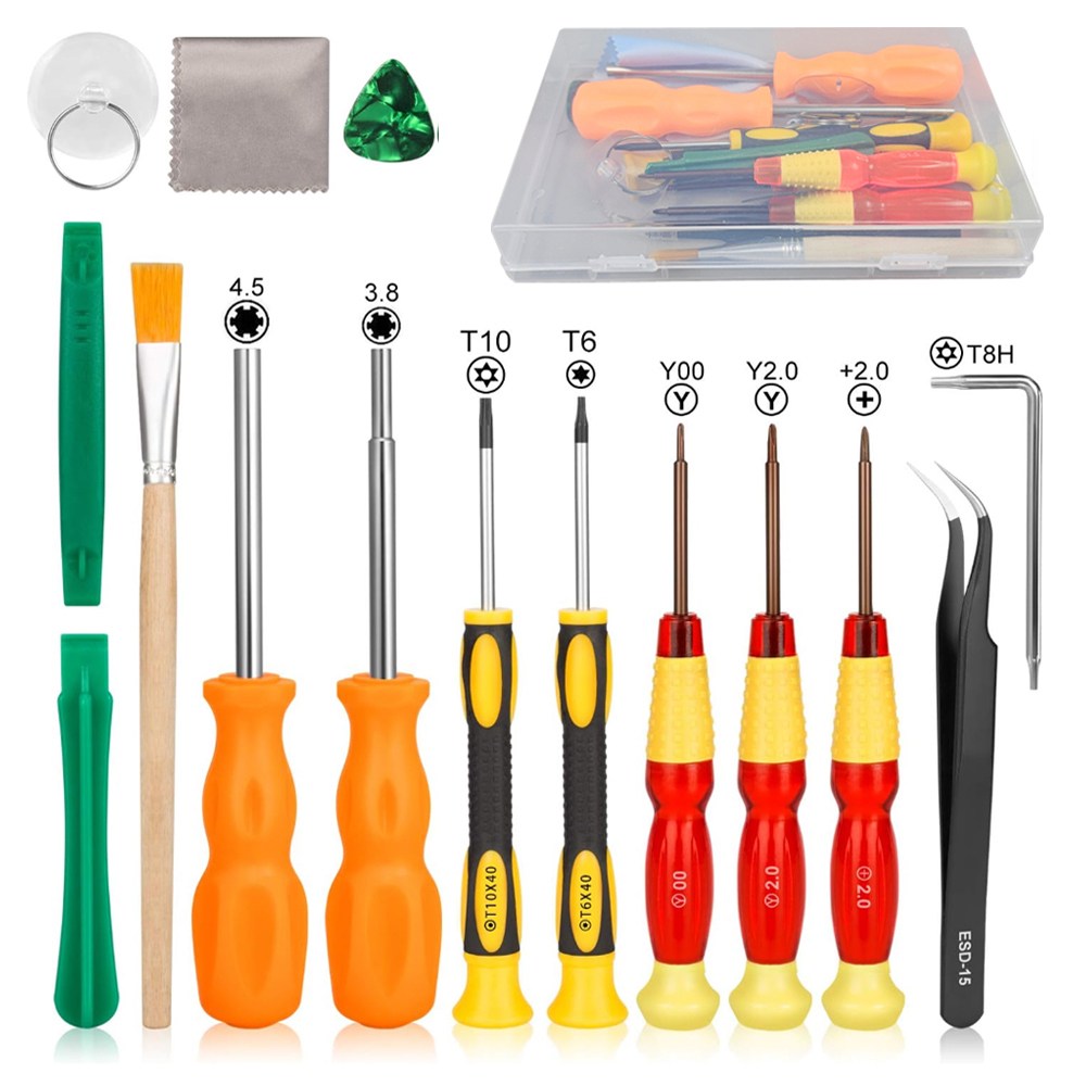 호환 닌텐도 스위치 수리 키트 도구 공구 하우징 DIY 드라이버 케이스 포함 올인원 17종 12,400원