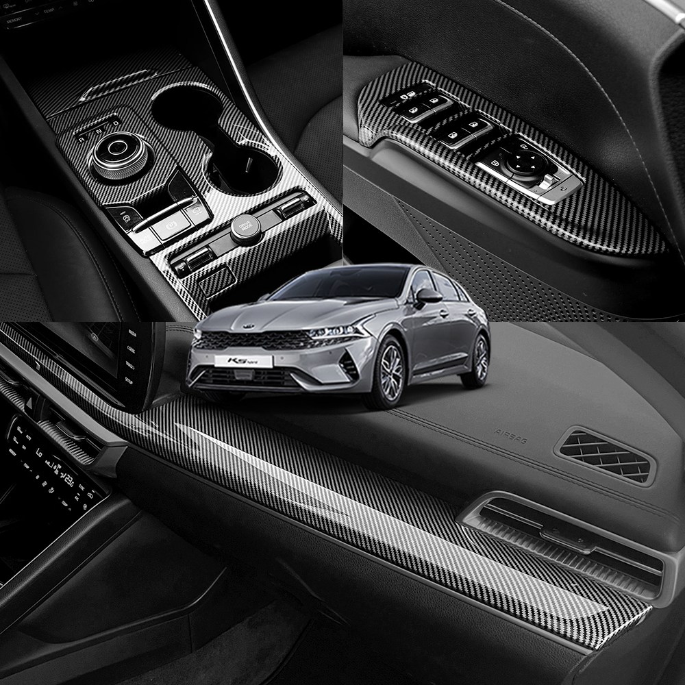 더블랙 K5 DL3 실내 실외 튜닝 용품 모음 카본 몰딩 32,500원