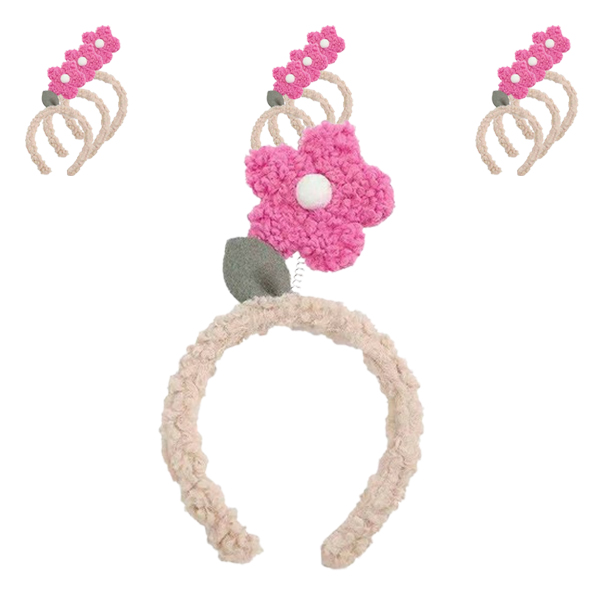 마켓감성 꽃무늬 머리띠 11,200원