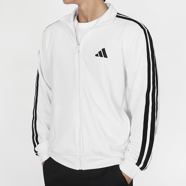 아디다스 집업저지 3S 레귤러 핏 더블니트 트랙재킷 61,000원