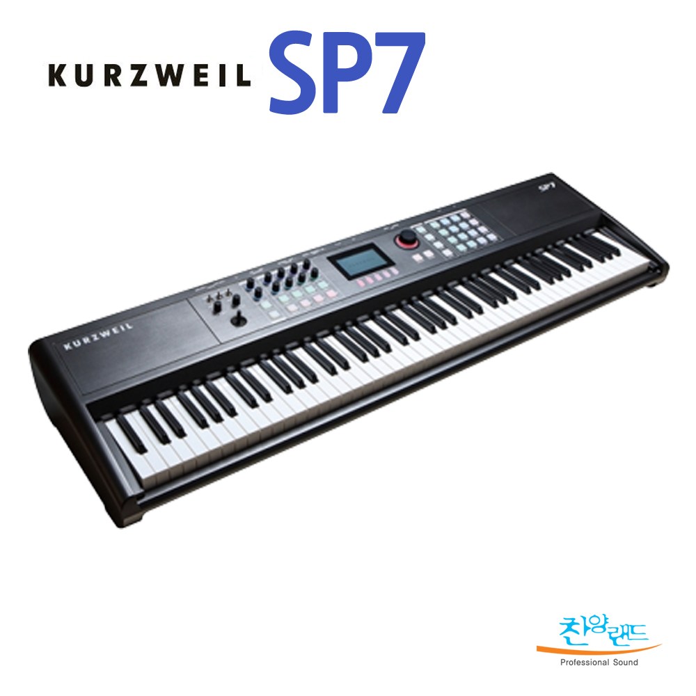 [찬양랜드] 커즈와일 SP7 88 신디사이저 풀패키지선물/ 리뷰이벤트 스피커증정/개인 가정 학원 관공서 교회악기 메인건반 1,450,000원