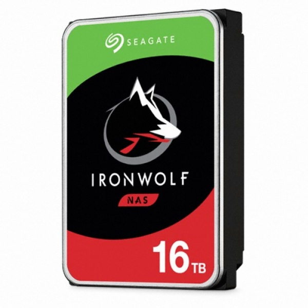 [SEAGATE] IRONWOLF HDD 16TB ST16000VN001 멀티팩 (3.5HDD/ SATA3/ 7200rpm/ 256MB/ PMR) [단일] 759,000원