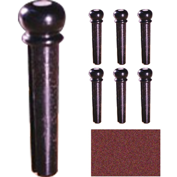 크래프터 프리미엄 이스트 인디안 블랙 에보니 브릿지 핀 유광 백자개포지션, 1개 27,500원