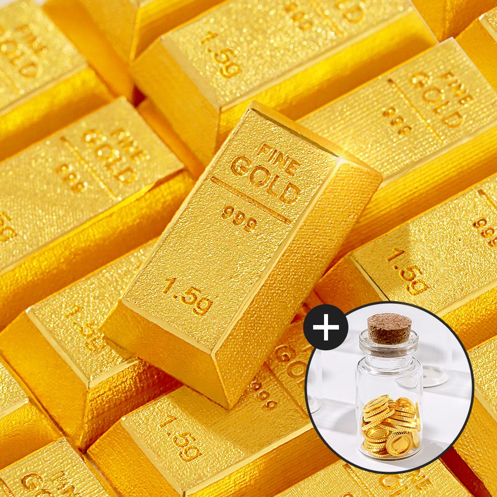 [골드팡] 24k 순금 999 임페리얼 골드바 금테크 오브제 1.5g+미니유리병 증정 (당일도착) 소액금투자 행운추천 금테크 감사선물 땅콩금 쌀알금 주물금 덩어리 행운의 열쇠 449,000원