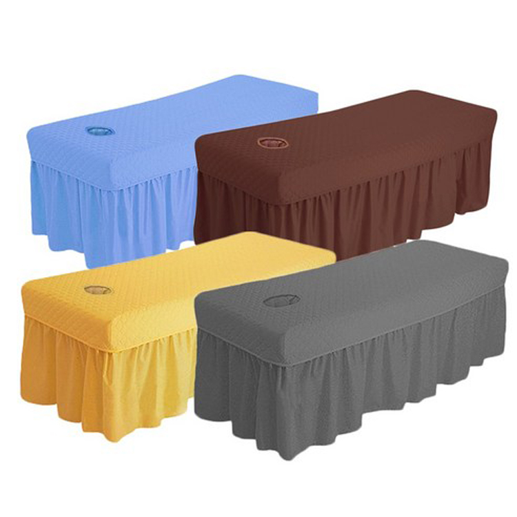 현대교역 침대커버 경락침대커버 구멍베드커버 홀베드커버 경락베드 마사지침대커버 맞춤형 - 한국 48,500원