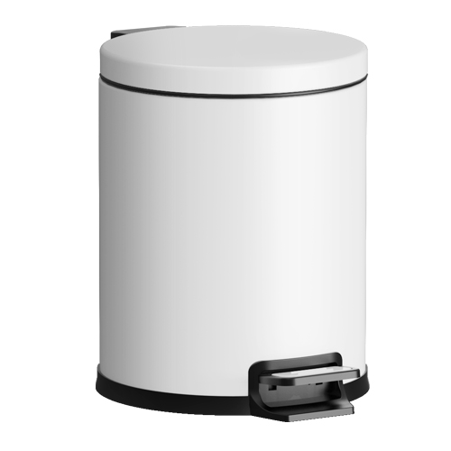 기저귀쓰레기통 스텐휴지통뚜껑 상업용 사무실 건물용 스테인리스 스틸 무소음 페달 쓰레기통 무광 흰색, 블랙 티타늄, 샌드 스틸 혼합색상 33 x33 x45cm, 무광택 흰색 39,850원