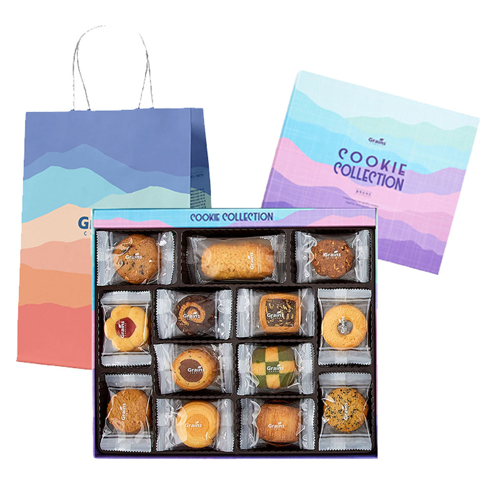 그래인스쿠키 콜렉션 쿠키 50p + 쇼핑백 세트, 13종, 1세트 37,000원