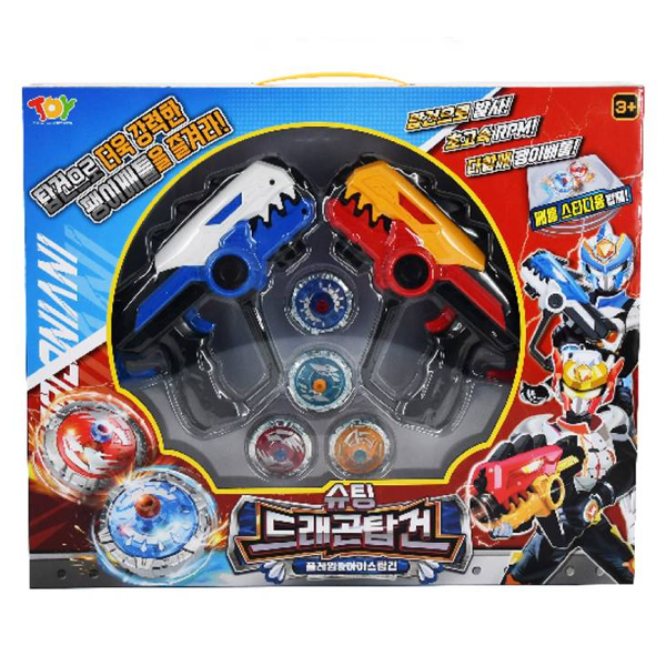 토이앤토이 슈팅 드래곤 탑건 2종 세트 배틀팽이 23,600원