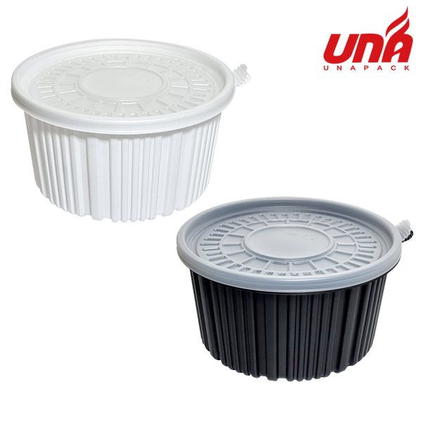 고밀폐 블랙 225파이 대 100개 세트 감자탕용기 대한민국 배달용기 1등 유나팩 오늘간데이 72,890원