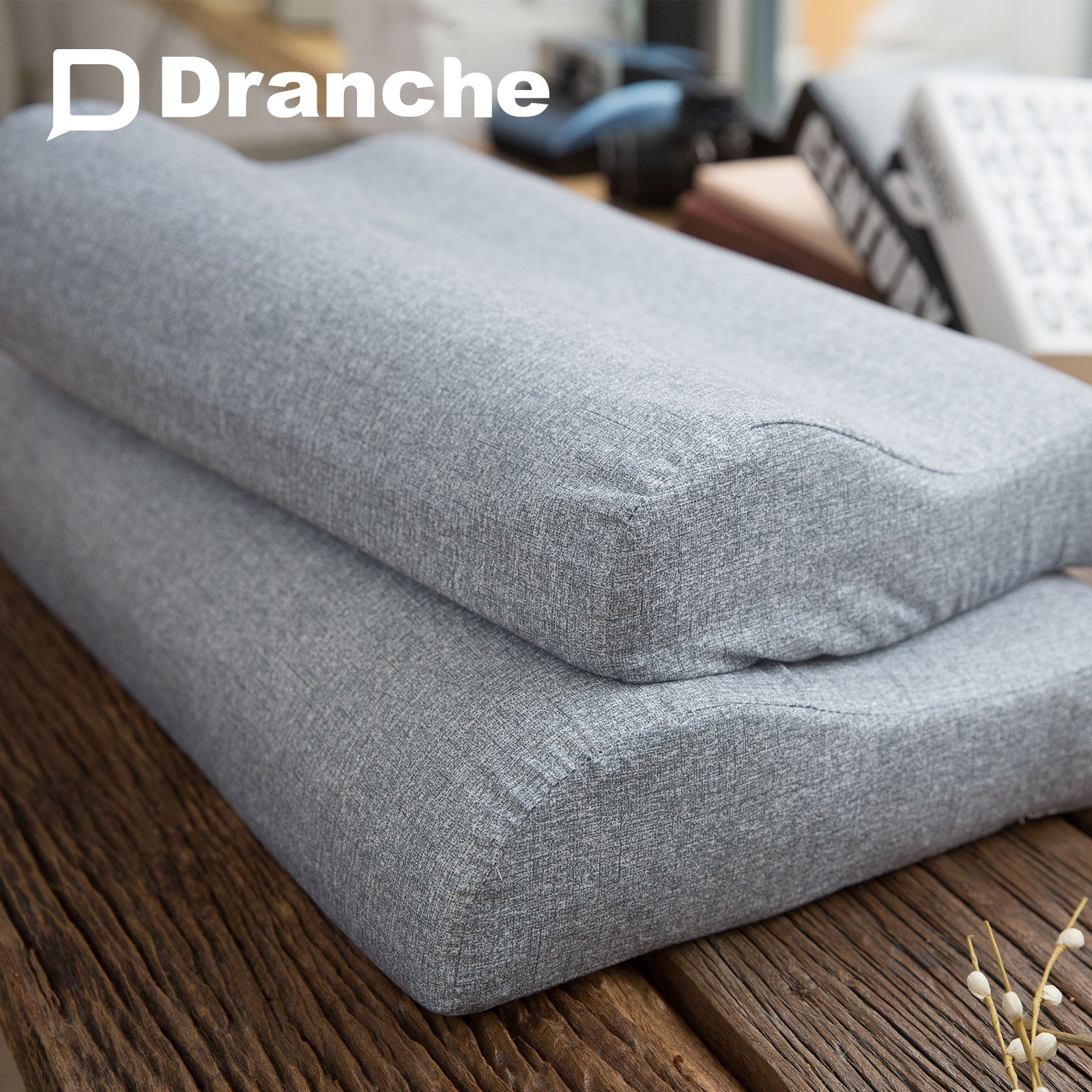 뜨란채 천연라텍스 베개 1+1 (생활방수 겉커버 증정) 49,500원